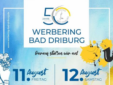 Plakat - 50 Jahre Werbering Bad Driburg
